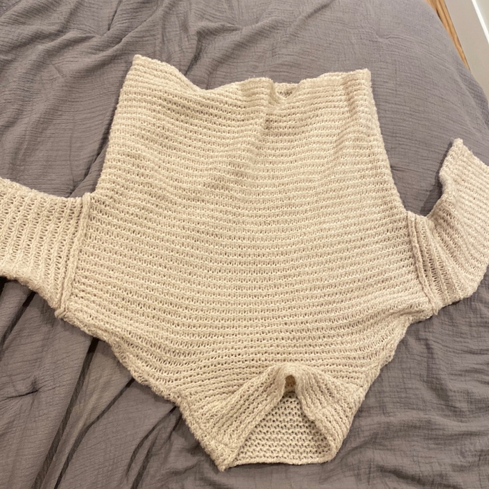 Aerie Sz Small tunic neck sweater